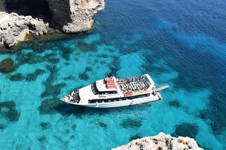 Sliema Cruise to Gozo, Comino and Blue Lagoon in Beautiful Malta