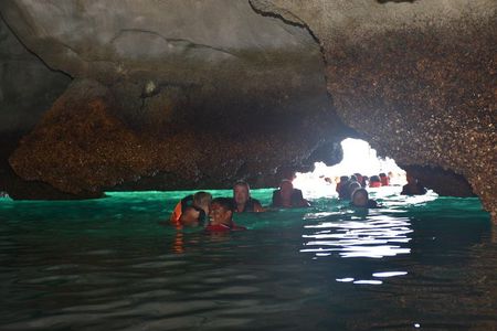 4 Island Tour to Emerald Cave at Koh Mook by Big Boat from Koh Lanta