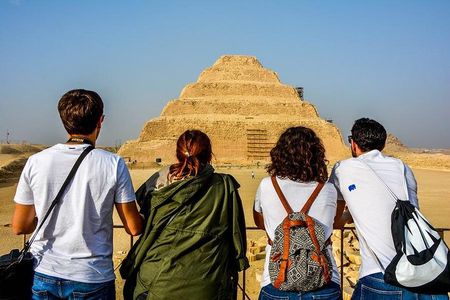 Tour to Saqqara Monuments Including the Step Pyramid & Tombs