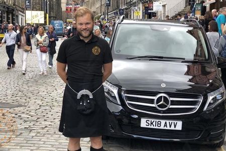 Edinburgh Half Day Guided Private Tour in a Premium Minivan