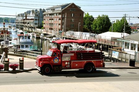 Vintage Fire Truck Sightseeing Tour