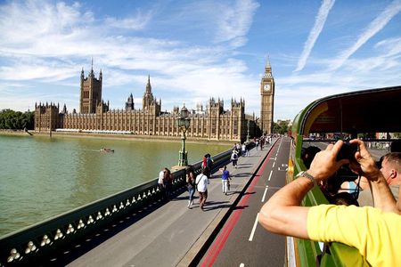 Vintage London Bus Tour Including Cruise with London Eye Option