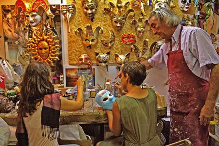 Venetian Carnival Mask Making Class in Venice, Italy