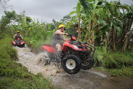 Bali Adventure Tour : ATV Quad Bike with Water Rafting Experience