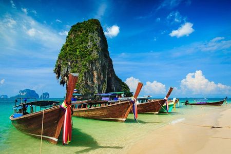 Popular 4 Islands Tour By Classic Longtail Boat From Krabi