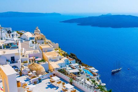 Santorini Day-Trip rent a minivan with driver