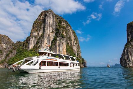 Luxury Halong Bay 1 Day on Cruises From Hanoi with Bus & Lunch