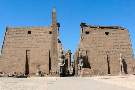 "Luxor's East Bank: A Journey Through History