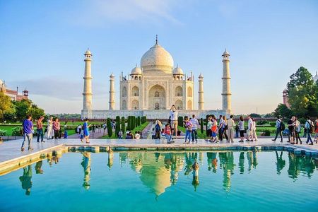 All Inclusive: Five Days Golden Triangle Tour Taj Mahal at Sunrise and Sunset