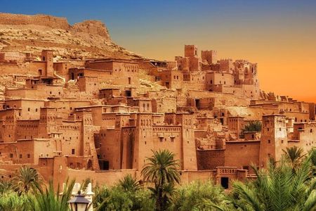 Ait Benhaddou and Atlas Mountain pass fr Telouet Valley -Day Trip from Marrakech