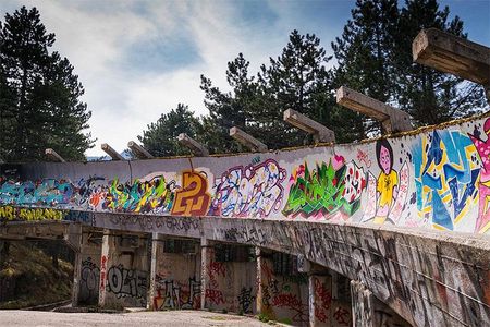 Sarajevo Street Art & Graffiti Workshop Funky Half Day Tour of Sarajevo