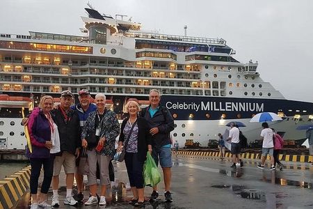 Shore Excursion GOLDEN BRIDGE,MARBLE MOUTAIN,LADY BUDDHA-Chan May or Tien saPort