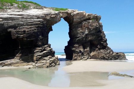 Playa De Las Catedrales Y Ribadeo Desde Lugo