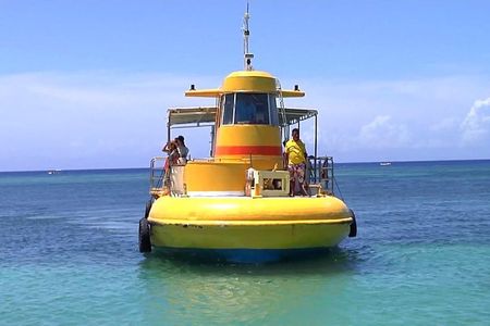 Glass Bottom Boat Tour and West Bay Beach