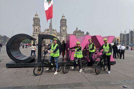 Mexico City Highlights E-Bike Tour With Foodie Stops