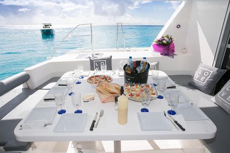 Luxury Private Full-Day Catamaran Charter in St Maarten & Saint-Martin