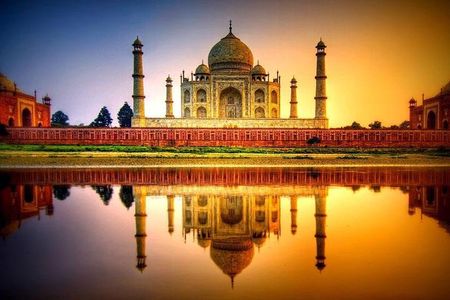 Taj Mahal & Agra Fort: Private Sunrise Tour from Delhi