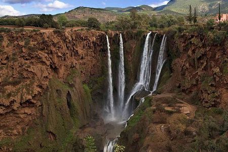 Private day to Ouzoud waterfalls and atlas mountains from Marrakech