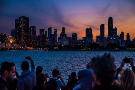 Chicago By Night River & Lake Cruise