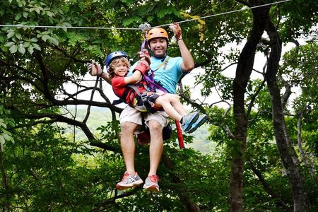 Ariel Papagayo Views - WRCT Adventures Private Zipline Tour