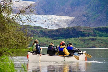 Mendenhall Glacier Canoe Paddle and Hike Juneau