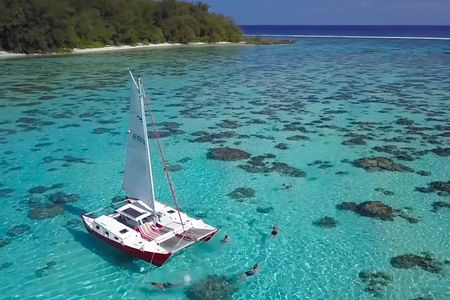 Half Day Tour : Moorea Snorkeling & Sailing on a Catamaran named Taboo 