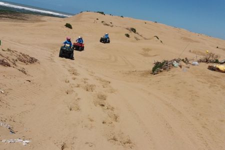 Check-out from Sidi Kaouki: Cape Sim quad bike tour