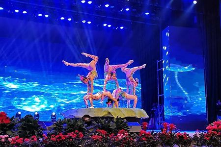 Beijing Traditional Hot Pot Dinner and VIP seated Acrobatic show