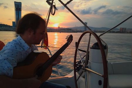 Sunset Sailing Experience w/ Live Spanish Guitar & Spanish Tapas
