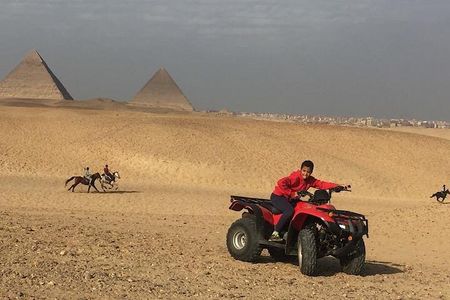 ATV Quad Bike Tour at Pyramids of Giza