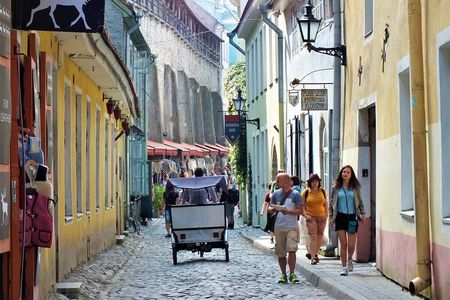 Private Shore Excursion: Tallinn Old Town Walking Tour with Round-Trip Transfer