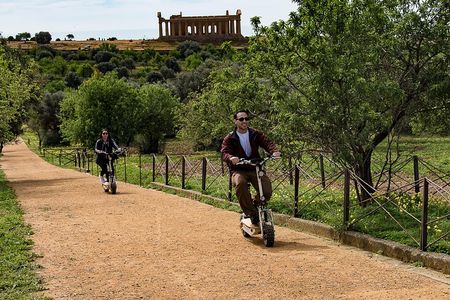 Electric scooter tour inside the Valley of the Temples Agrigento