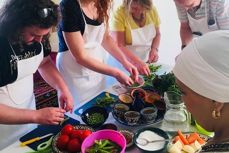 Moroccan Cooking Class & Marrakech Market Visit with Chef Khmisa