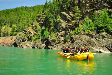 Scenic Float on the Middle Fork of the Flathead River