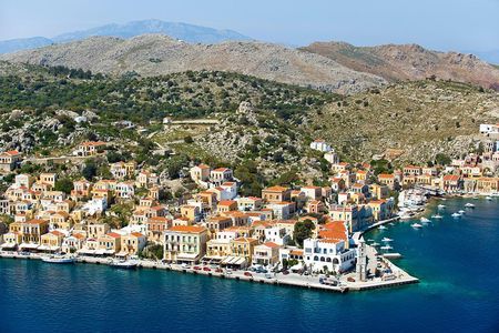 Boat Trip to Symi Island with swimming stop at St George Bay