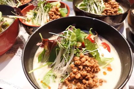 Vegetarian Gluten-Free/HALAL Ramen and Gyoza by Bentoya cooking