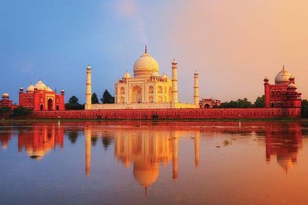 Taj Mahal at Sunrise and Agra Day Tour from Delhi