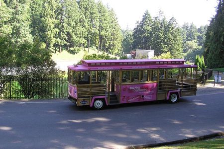 Portland Hop-On Hop-Off Pink Trolley Tour with Gray Line - 1 or 2 Day Pass