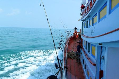 Mr. Tu Fishing Day Trip by Escort Boat from Koh Samui