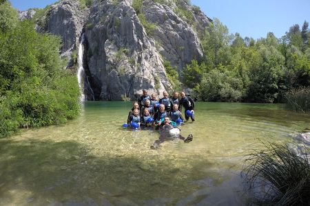 Basic Canyoning on Cetina river from Omis