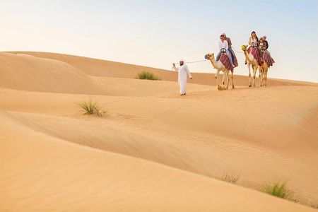 Premium Red Dunes Safari and Camel Safari with BBQ Dinner