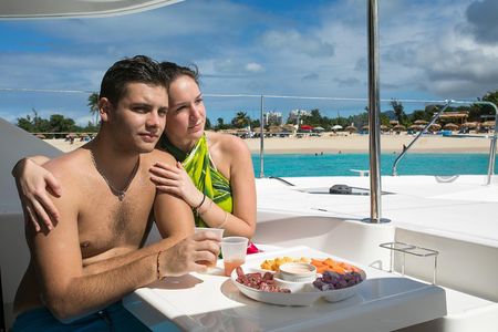 Luxury Private Full-Day Catamaran Charter in St Maarten & Saint-Martin