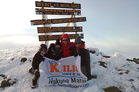 7 Days Machame Route Climbing Mt. Kilimanjaro 