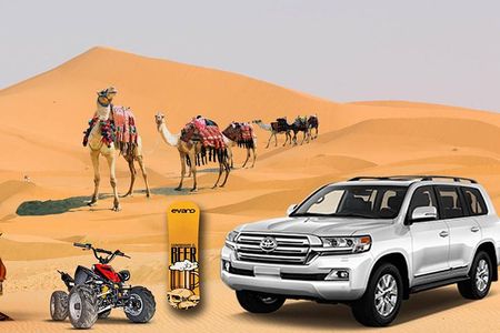 Desert Experience: Dinner and Emirati Activities ,Camel Ride Sand Board ATV Ride