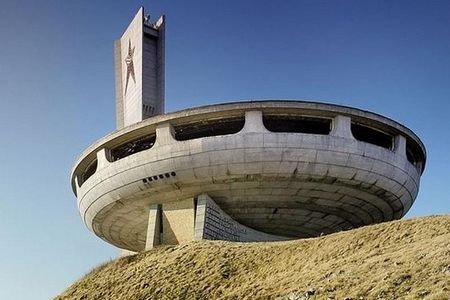 Buzludzha Communist Monument and Ancient Thracian Tomb