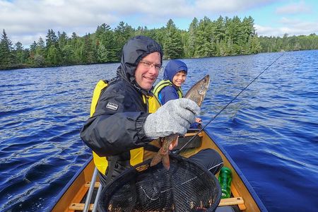 3 Hour Algonquin Park Bass & Trout Fishing (private- price is for 1 or 2 people)