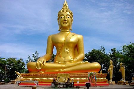 Pattaya Viewpoint, Big Buddha & Floating Market with Lunch