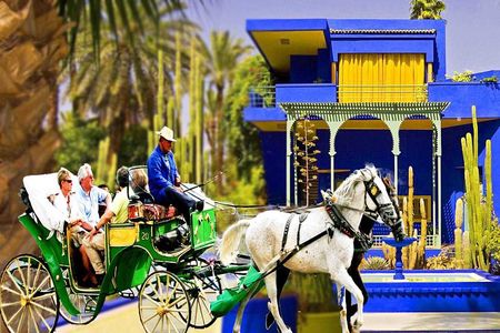 Horse and Carriage Ride with Majorelle Garden