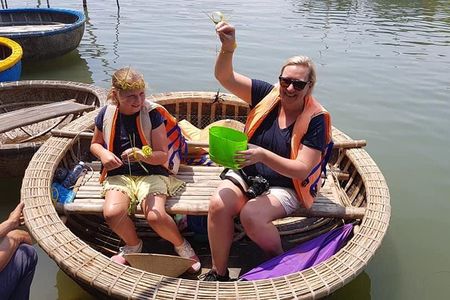 Countryside Tour of Hoi An, Basket Boat, Buffalo ride, Farming with local Farmer
