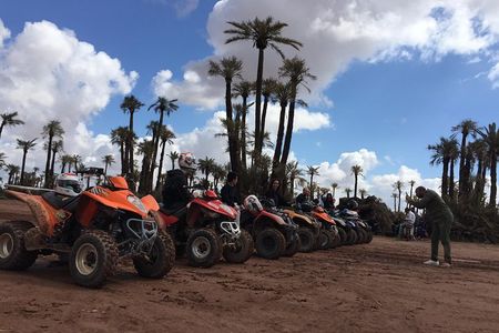 2 Hours QUAD BIKING in the Palm Oasis (Palmerie) MARRAKECH 